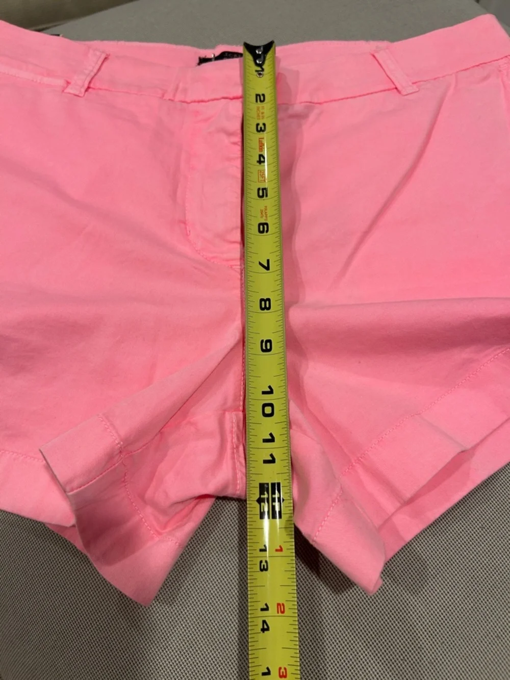 J. Crew Chino Shorts 4 inch in Bubble Gum Pink Women's Size 12
